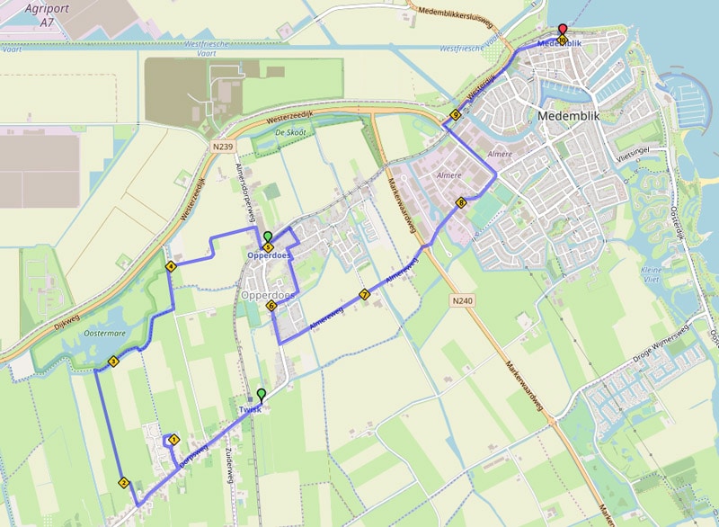Route 10km